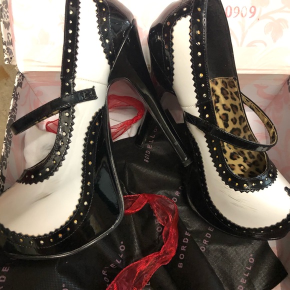 Platform Stiletto Oxford Maryjanes - Picture 4 of 5